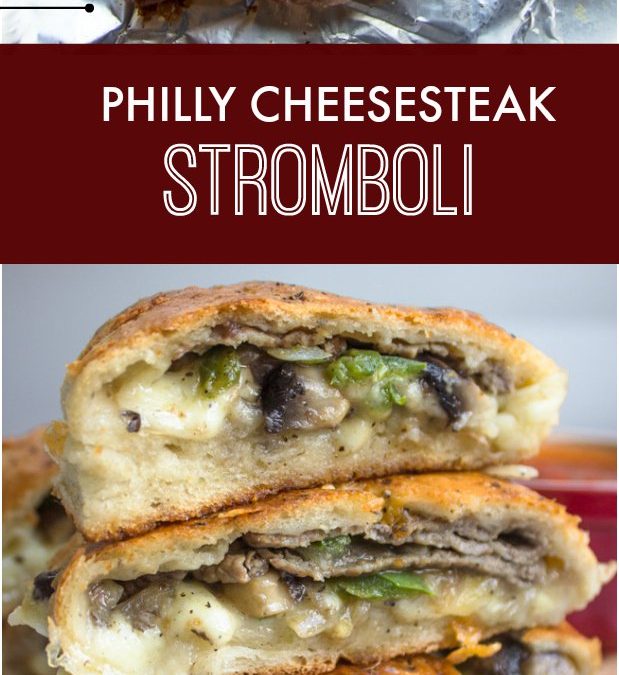 Philly Cheesesteak Stromboli — South Mill Mushroom Sales Fresh